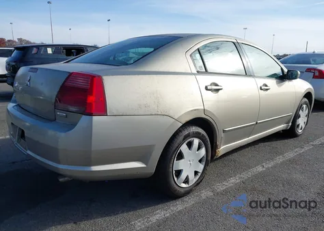 2004 Mitsubishi Galant Es Medium/Ls Medium из США, поврежденный, VIN 4A3AB36FX4E096074